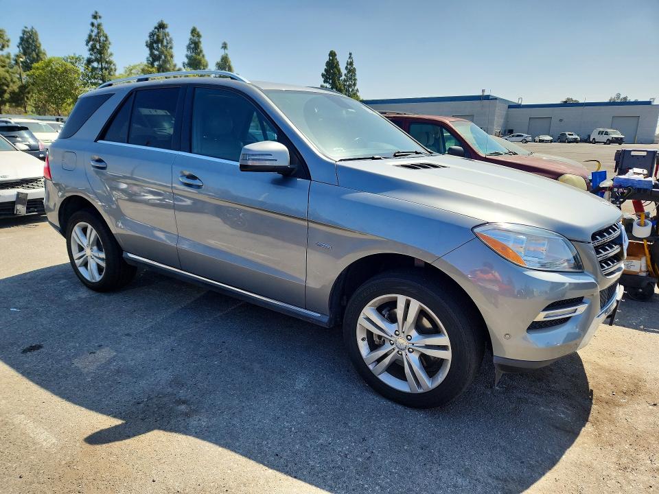 Aukcja sprzedaży 2012 Mercedes-benz Ml, vin: 4JGDA2EB4CA022937, numer aukcji: 57894296