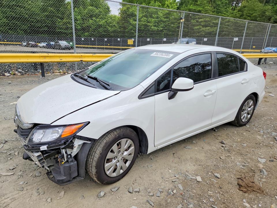 Продажа на аукционе авто 2012 Honda Civic, vin: 19XFB2F57CE384342, номер лота: 56236206