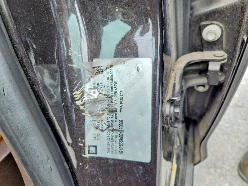 58541616 :رقم المزاد ، 1G4PS5SK8D4170668 vin ، 2013 Buick Verano مزاد بيع