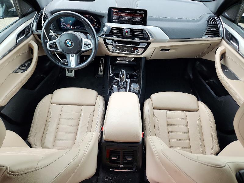 55570946 :رقم المزاد ، 5UXTY3C04M9E02125 vin ، 2021 Bmw X3 مزاد بيع