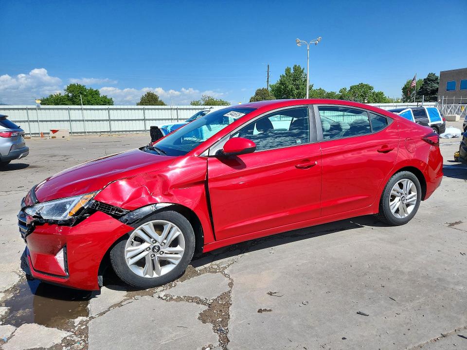 Aukcja sprzedaży 2019 Hyundai Elantra, vin: KMHD84LF3KU780293, numer aukcji: 55446576