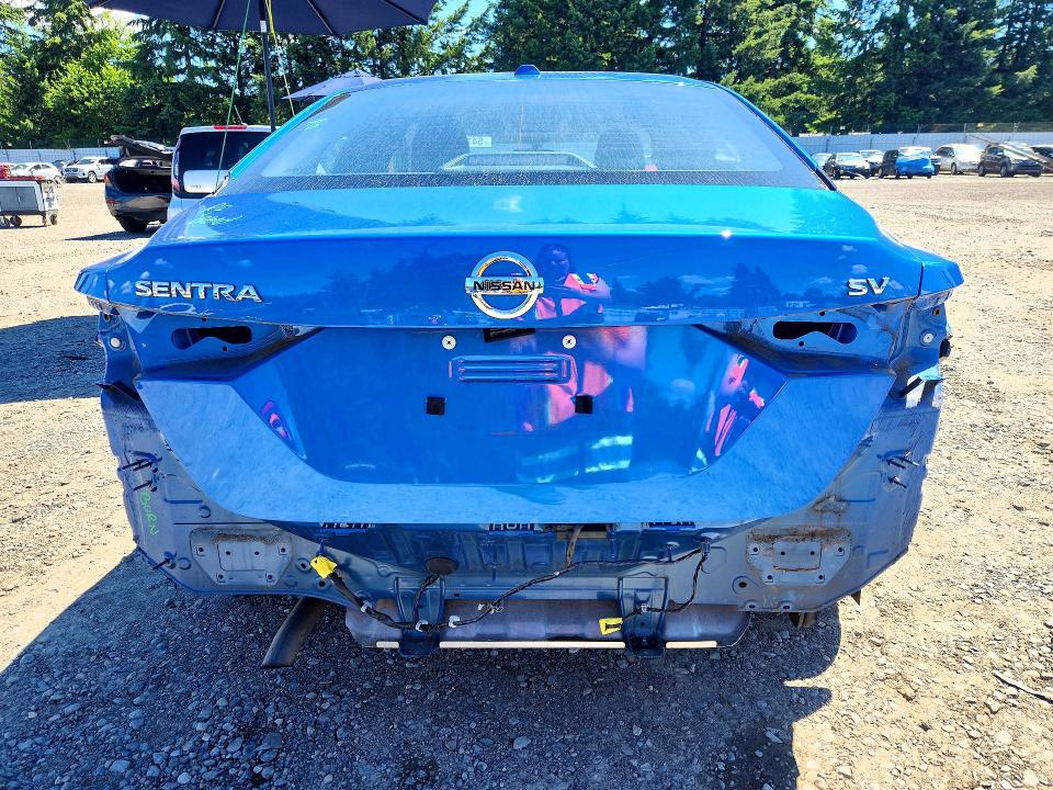 2022 Nissan Sentra მანქანა იყიდება აუქციონზე, vin: 3N1AB8CV5NY296024, აუქციონის ნომერი: 54709796