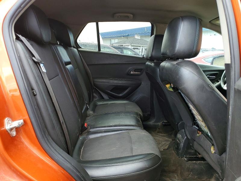2016 Chevrolet Trax მანქანა იყიდება აუქციონზე, vin: KL7CJPSB5GB724490, აუქციონის ნომერი: 58481776