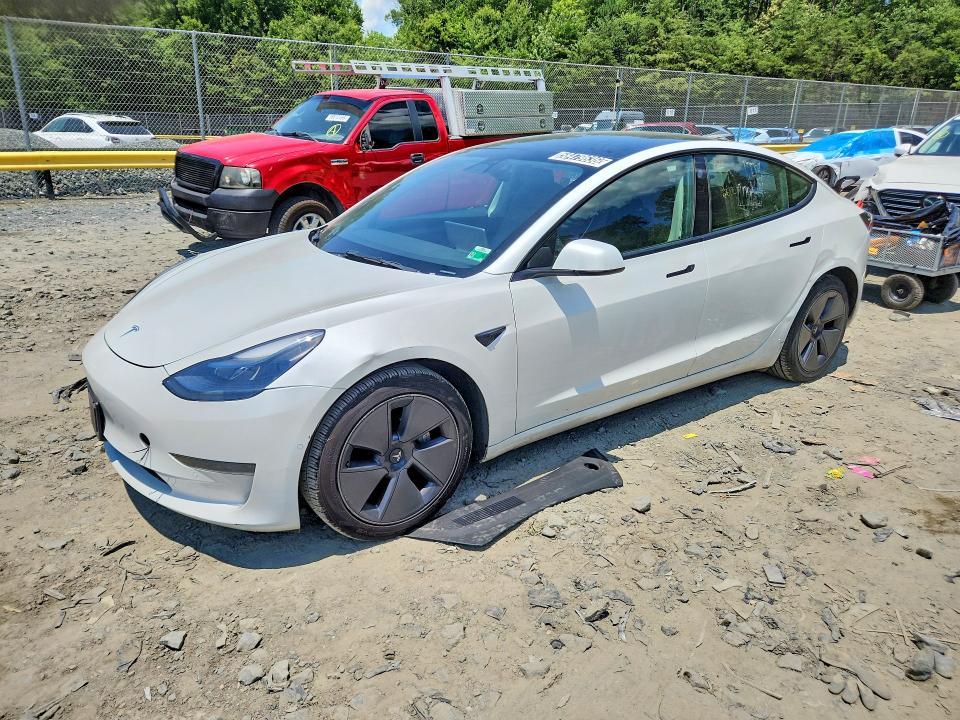 Продаж на аукціоні авто 2022 Tesla Model 3, vin: 5YJ3E1EA0NF369441, номер лоту: 58479636