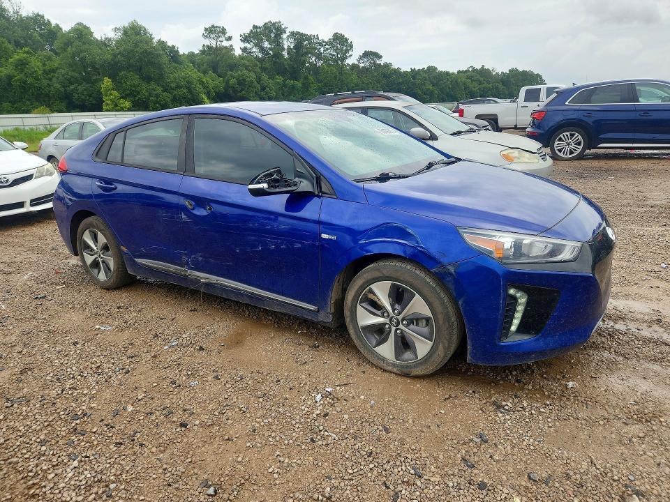 2019 Hyundai Ioniq Electric მანქანა იყიდება აუქციონზე, vin: KMHC75LH5KU043120, აუქციონის ნომერი: 55129386