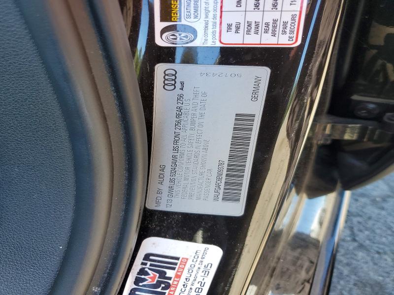 Aukcja sprzedaży 2014 Audi A6, vin: WAUFGAFC6EN093787, numer aukcji: 56587006