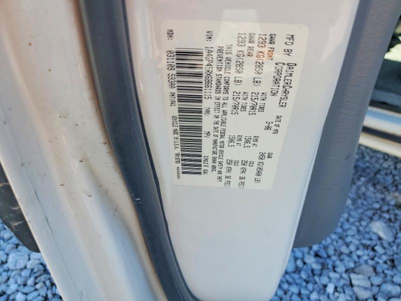 Продаж на аукціоні авто 2006 Chrysler Town & Country, vin: 1A4GP45RX6B661115, номер лоту: 57890546