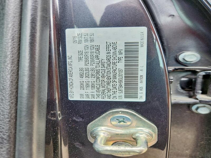 2016 Acura Rdx მანქანა იყიდება აუქციონზე, vin: 5J8TB4H59GL001057, აუქციონის ნომერი: 58740136