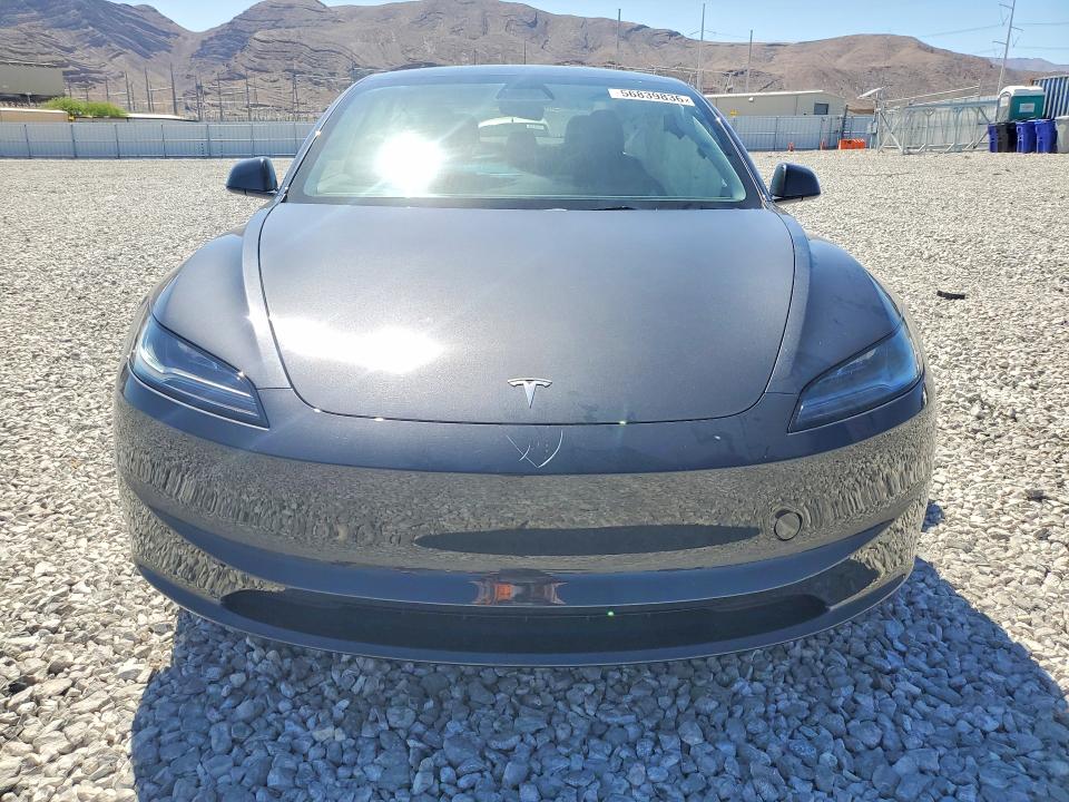 56839836 :رقم المزاد ، 5YJ3E1EB8SF916086 vin ، 2025 Tesla Model 3 مزاد بيع