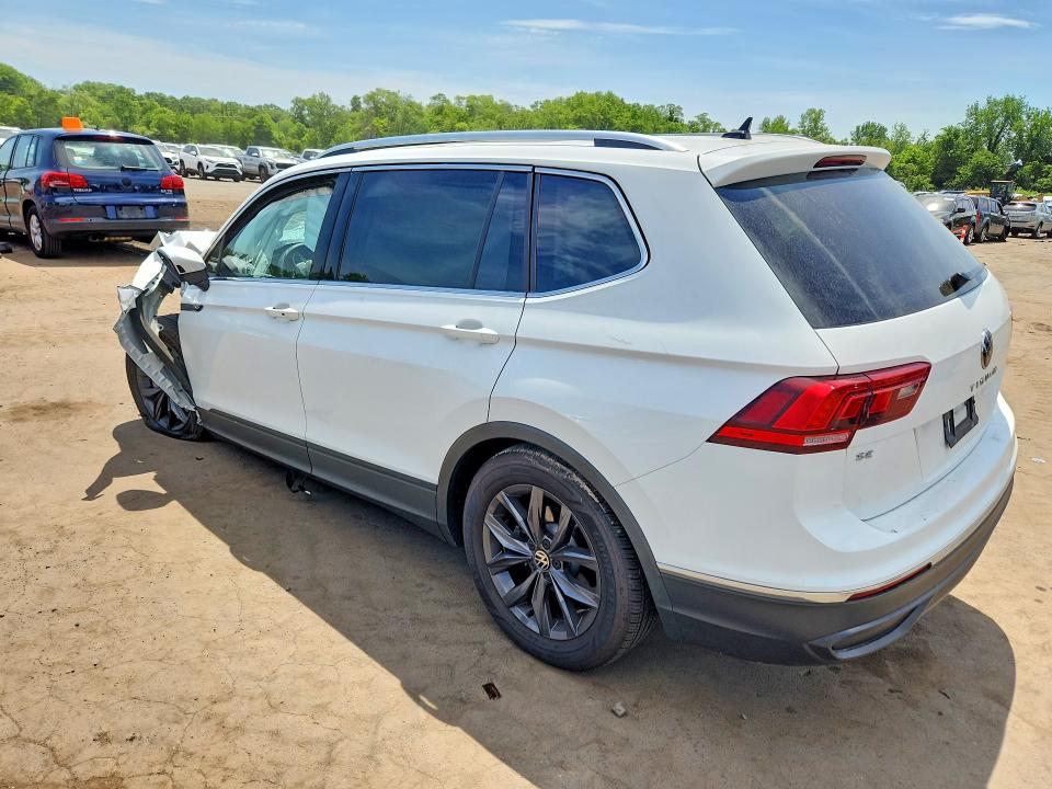 2022 Volkswagen Tiguan მანქანა იყიდება აუქციონზე, vin: 3VV2B7AX9NM034869, აუქციონის ნომერი: 55849606