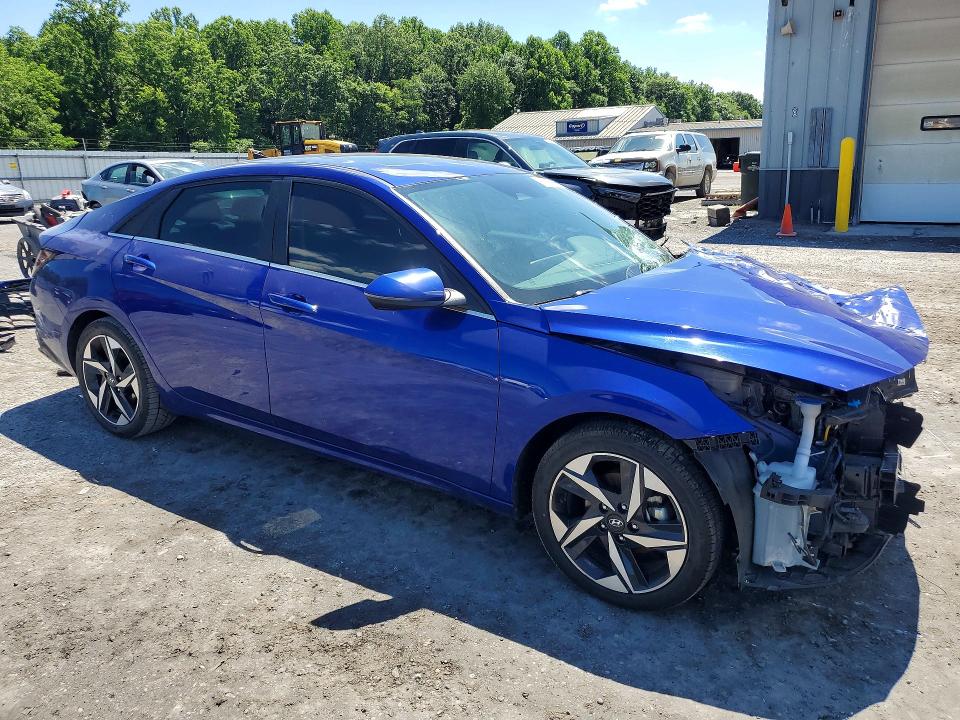 2021 Hyundai Elantra მანქანა იყიდება აუქციონზე, vin: KMHLN4AJ0MU011801, აუქციონის ნომერი: 57480616