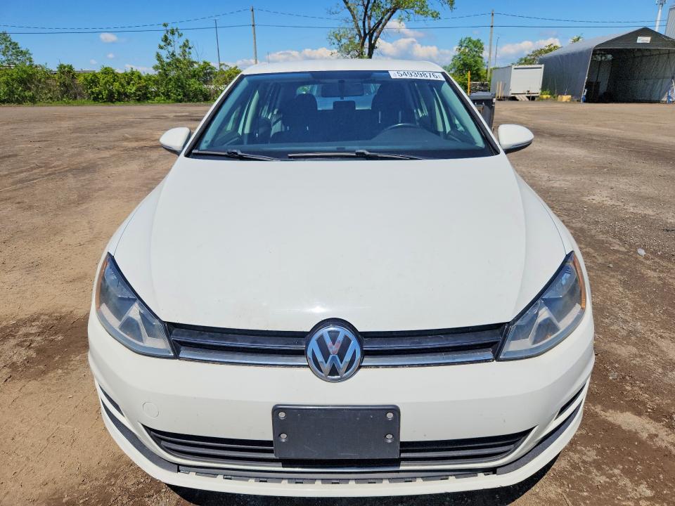 2015 Volkswagen Golf მანქანა იყიდება აუქციონზე, vin: 3VW217AU4FM065808, აუქციონის ნომერი: 54939876