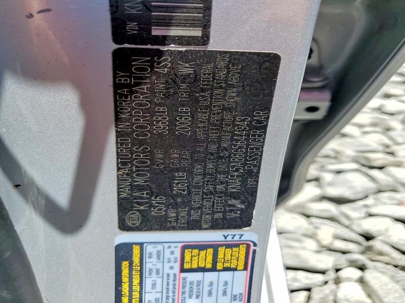 Продаж на аукціоні авто 2016 Kia Forte, vin: KNAFK5A86G5644943, номер лоту: 57221456