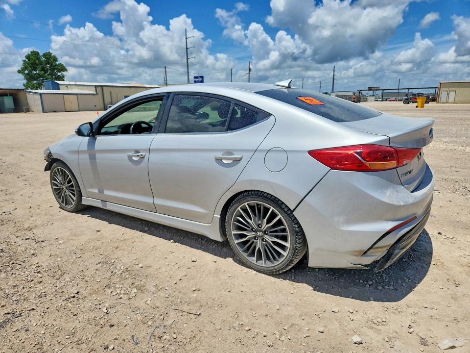 2018 Hyundai Elantra მანქანა იყიდება აუქციონზე, vin: KMHD04LB7JU522927, აუქციონის ნომერი: 57310886