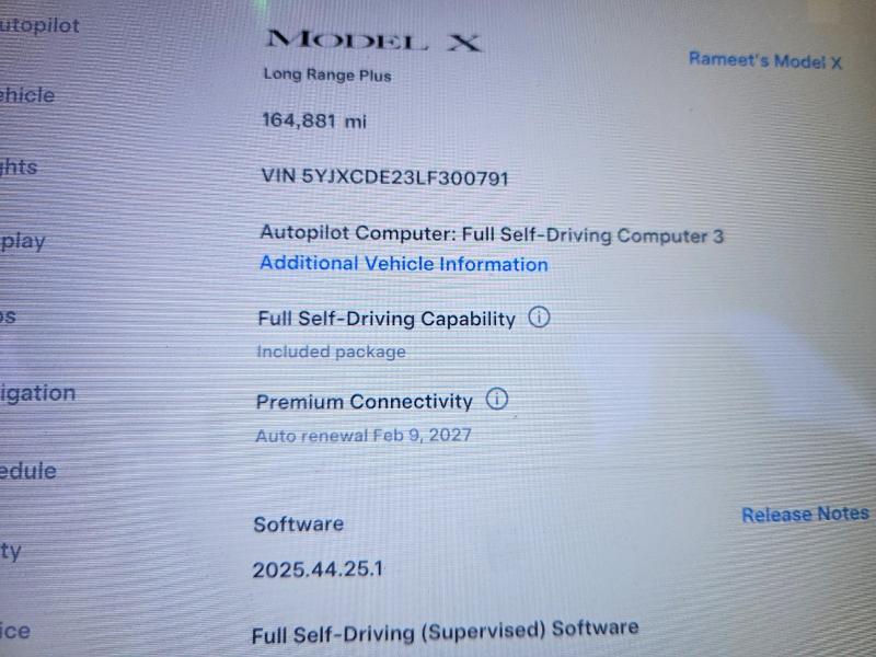 Продажа на аукционе авто 2020 Tesla Model X, vin: 5YJXCDE23LF300791, номер лота: 56290156