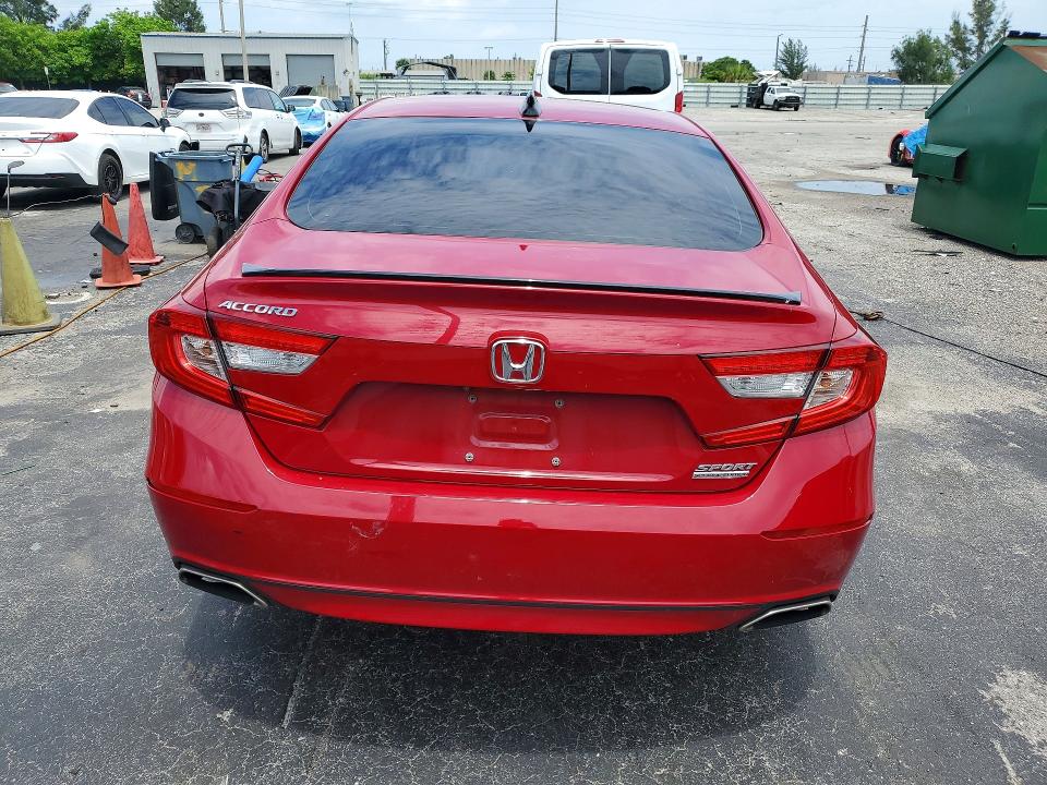 Продаж на аукціоні авто 2021 Honda Accord, vin: 1HGCV1F46MA058081, номер лоту: 55631976