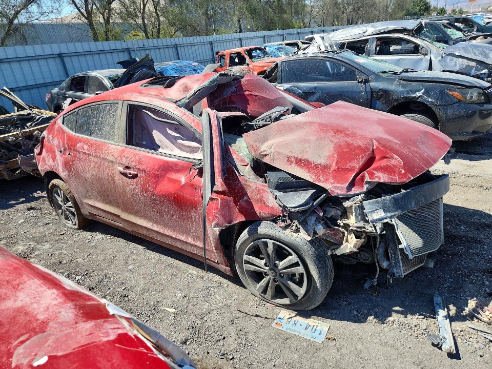 2017 Hyundai Elantra მანქანა იყიდება აუქციონზე, vin: 5NPD84LF7HH178486, აუქციონის ნომერი: 51926966