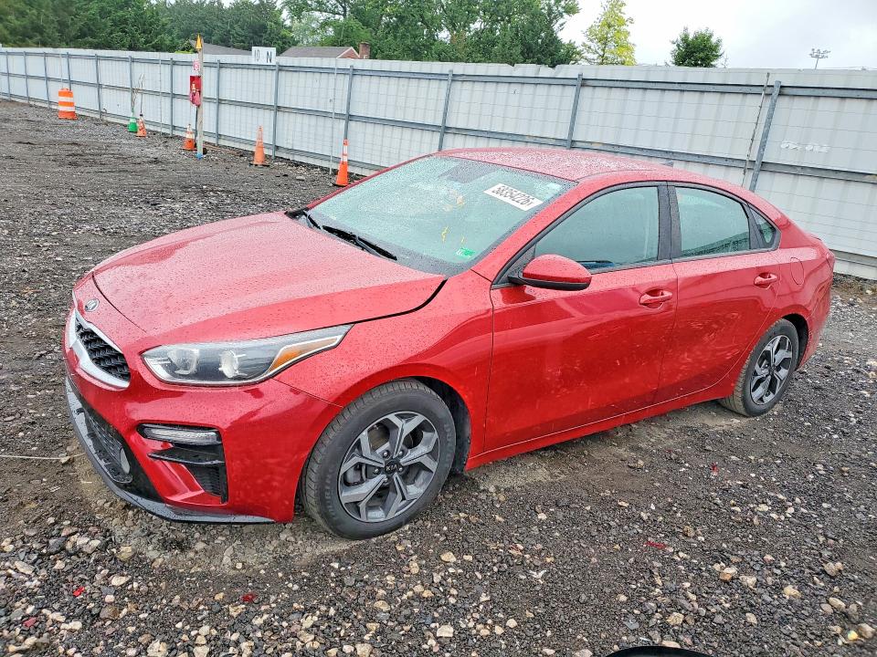 2019 Kia Forte მანქანა იყიდება აუქციონზე, vin: 3KPF24AD9KE126381, აუქციონის ნომერი: 58354226