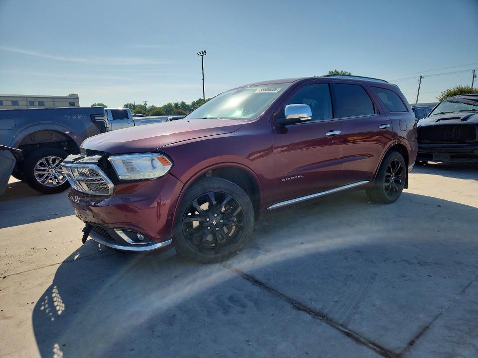 2018 Dodge Durango მანქანა იყიდება აუქციონზე, vin: 1C4RDJEG8JC262257, აუქციონის ნომერი: 55608606