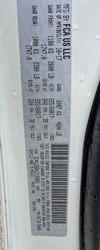 Aukcja sprzedaży 2018 Jeep Compass, vin: 3C4NJDBBXJT185851, numer aukcji: 56860516