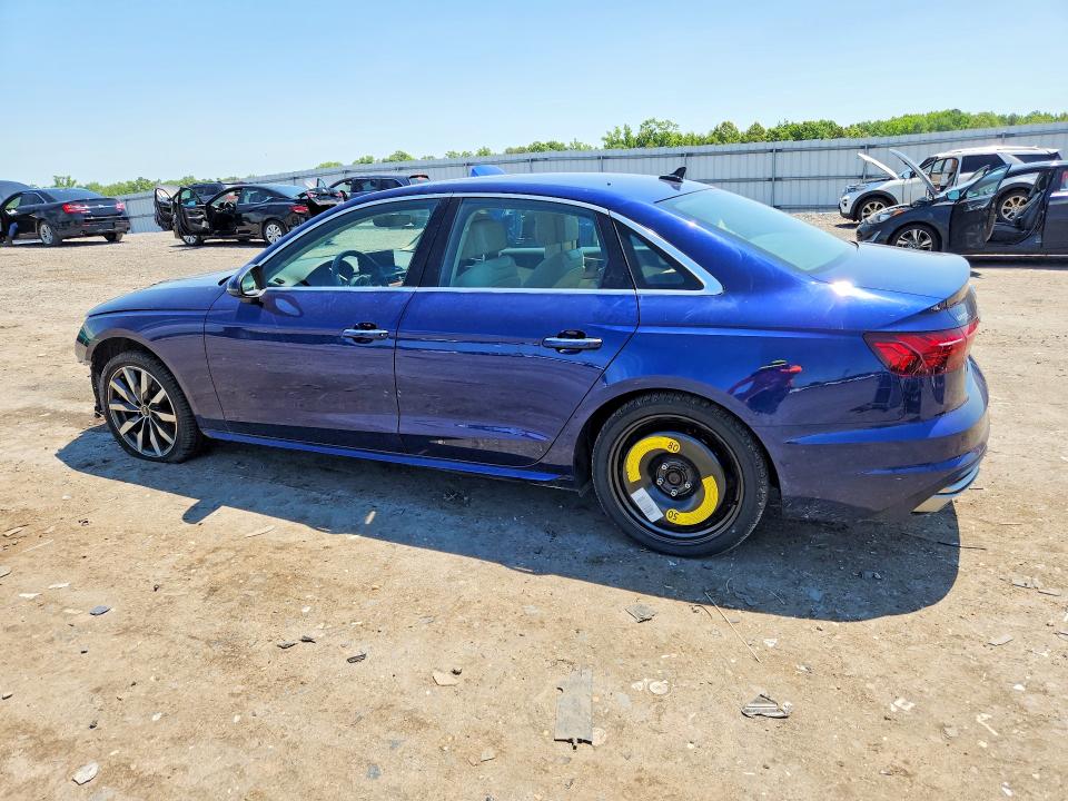 2022 Audi A4 მანქანა იყიდება აუქციონზე, vin: WAUABAF47NN002866, აუქციონის ნომერი: 57119286