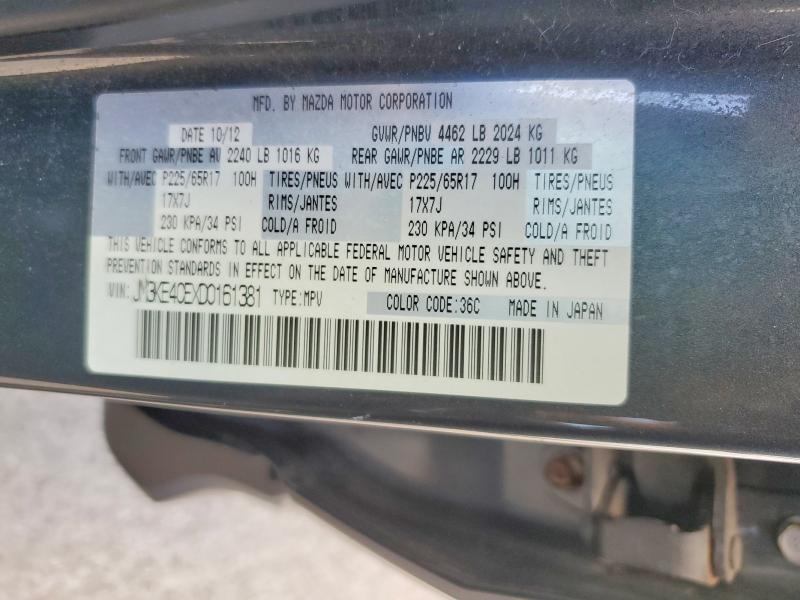 58751306 :رقم المزاد ، JM3KE4CEXD0161381 vin ، 2013 Mazda Cx-5 مزاد بيع