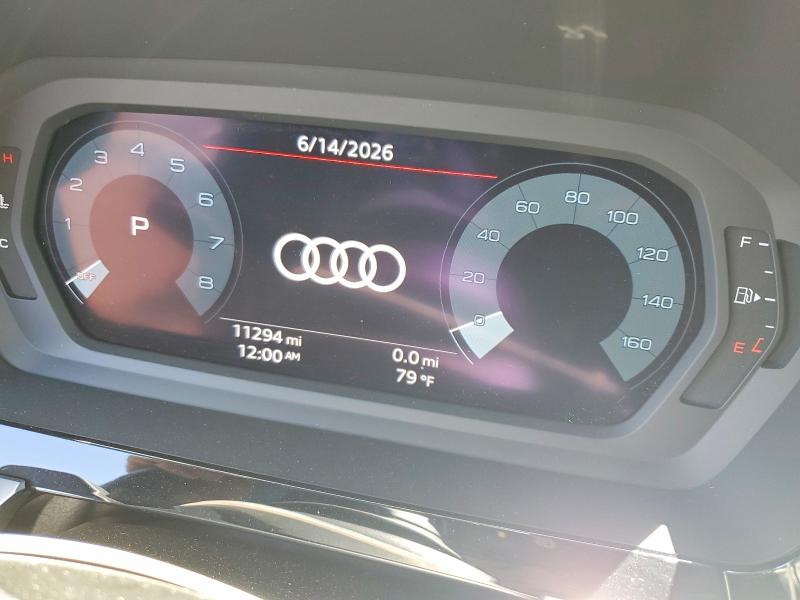 2024 Audi A3 მანქანა იყიდება აუქციონზე, vin: WAUGUDGY6RA137633, აუქციონის ნომერი: 57268156
