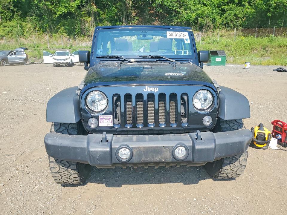 Продажа на аукционе авто 2014 Jeep Wrangler, vin: 1C4AJWAG2EL156577, номер лота: 58751316