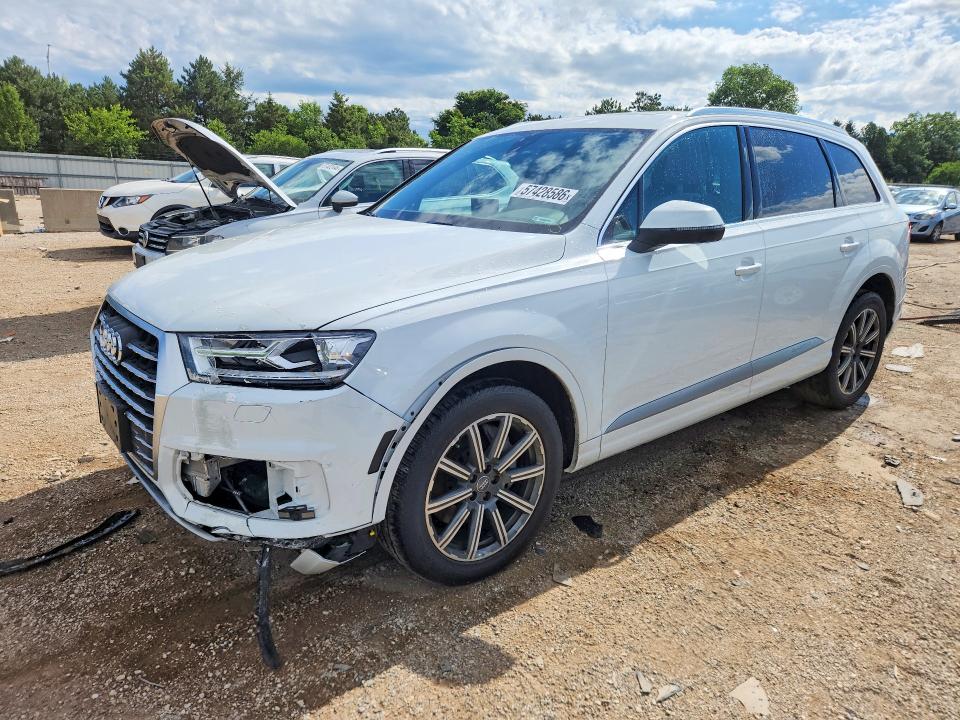 57428586 :رقم المزاد ، WA1AHAF76KD025627 vin ، 2019 Audi Q7 مزاد بيع