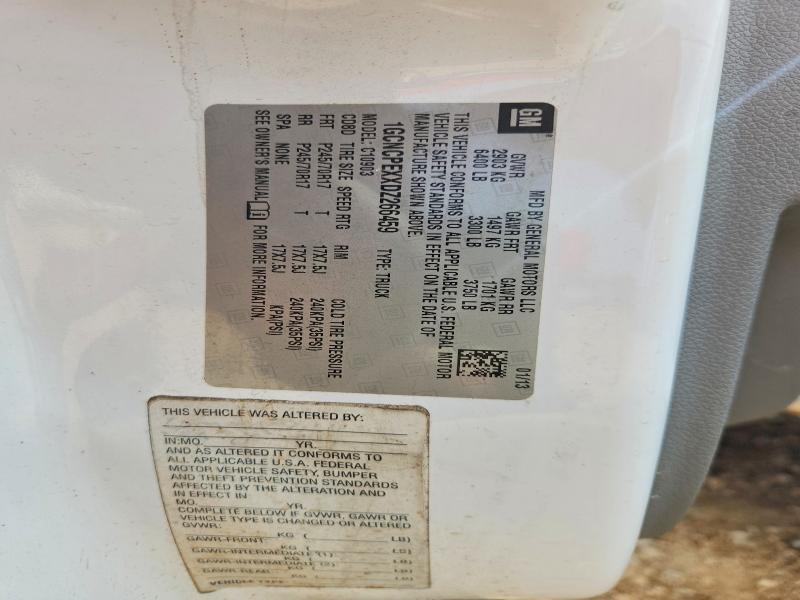 2013 Chevrolet Silverado მანქანა იყიდება აუქციონზე, vin: 1GCNCPEXXDZ266459, აუქციონის ნომერი: 58890876