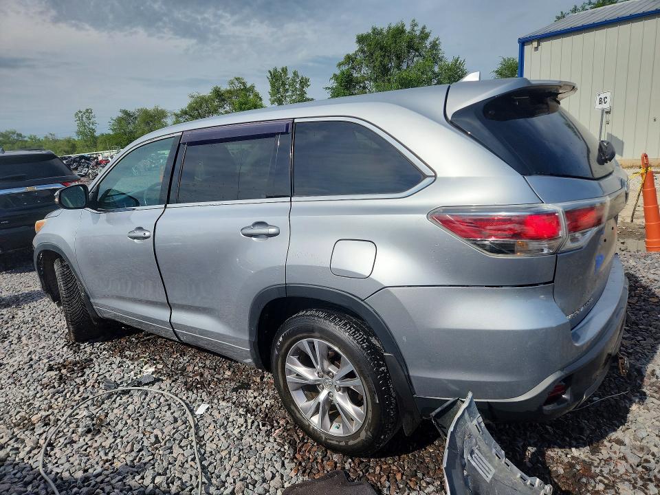 58655696 :رقم المزاد ، 5TDBKRFH5FS204626 vin ، 2015 Toyota Highlander مزاد بيع