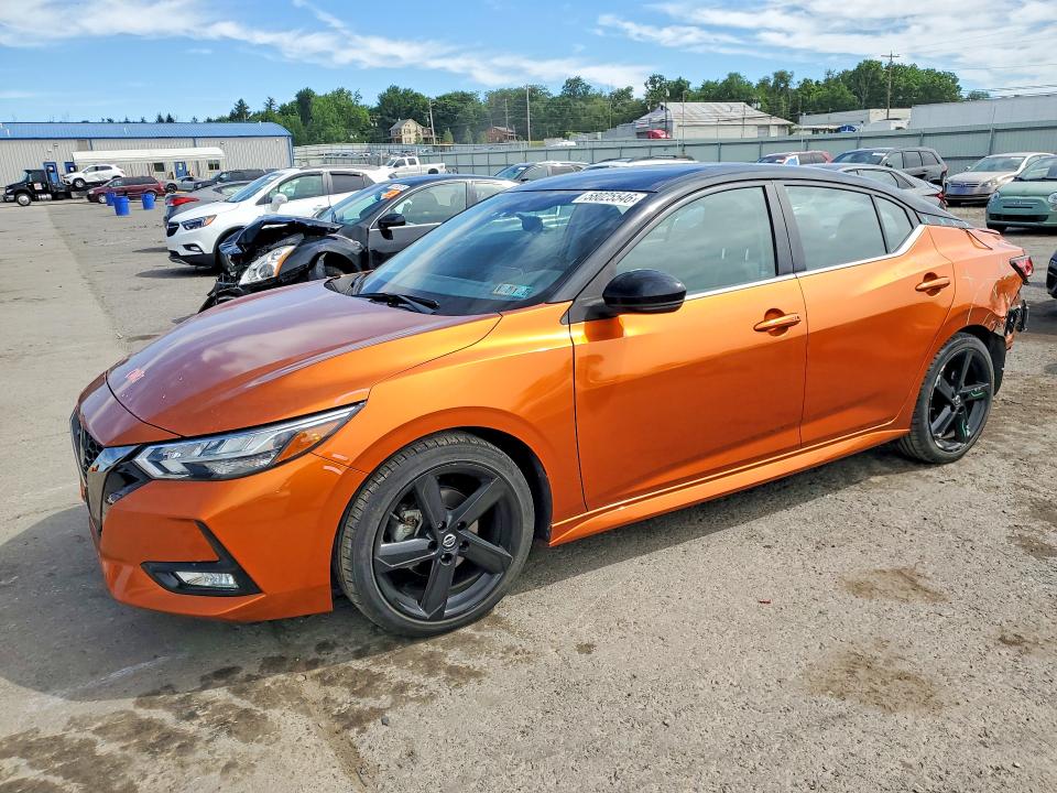 58025546 :رقم المزاد ، 3N1AB8DV8MY320152 vin ، 2021 Nissan Sentra مزاد بيع
