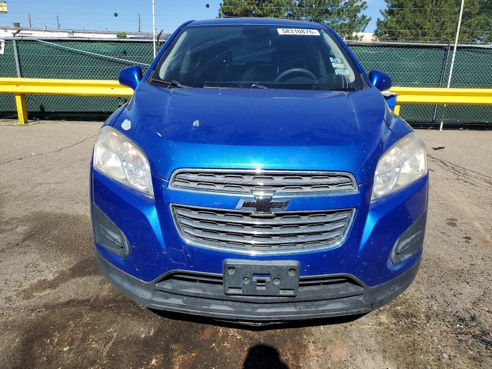 Продаж на аукціоні авто 2015 Chevrolet Trax, vin: KL7CJKSB5FB182356, номер лоту: 58310876