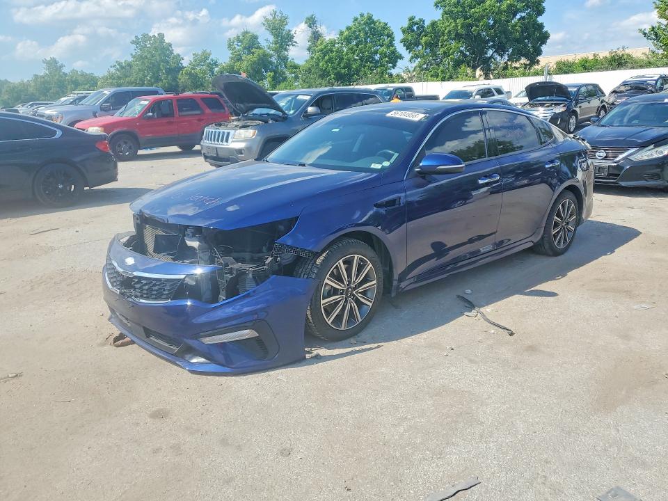56104956 :رقم المزاد ، 5XXGU4L14KG290226 vin ، 2019 Kia Optima مزاد بيع