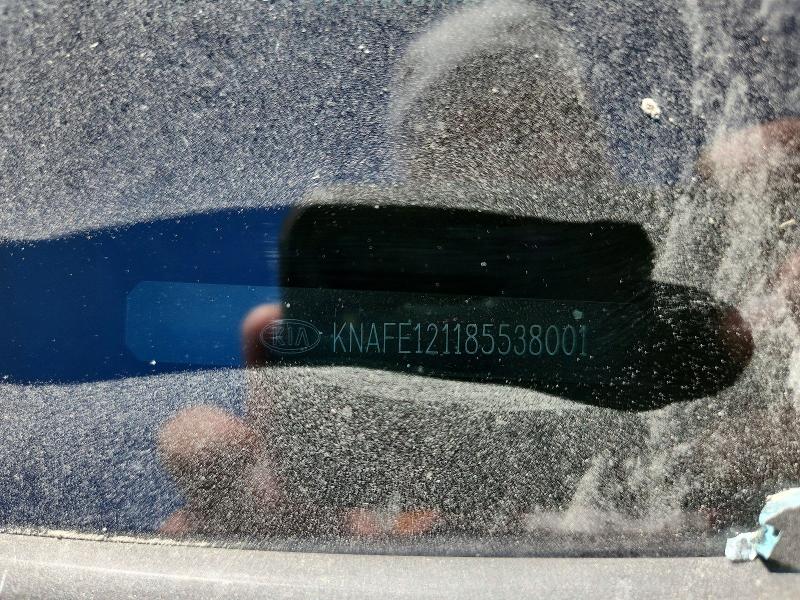 Aukcja sprzedaży 2008 Kia Spectra, vin: KNAFE121185538001, numer aukcji: 55990556