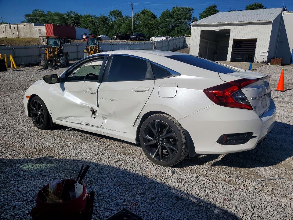 58022466 :رقم المزاد ، 19XFC2F82ME001397 vin ، 2021 Honda Civic مزاد بيع