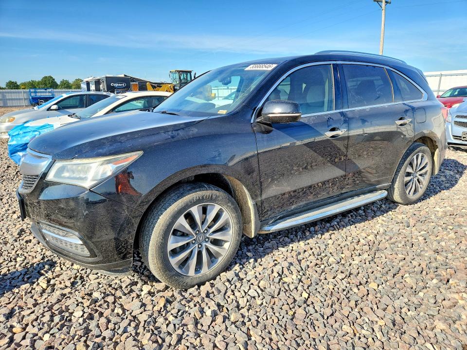 Auction sale of the 2014 Acura Mdx, vin: 5FRYD4H49EB002147, lot number: 55668546
