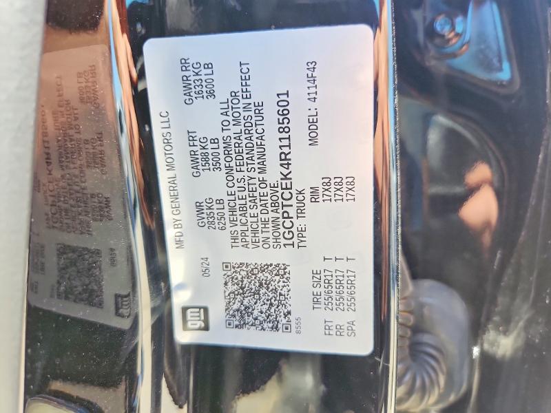 Продажа на аукционе авто 2024 Chevrolet Colorado, vin: 1GCPTCEK4R1185601, номер лота: 57342526