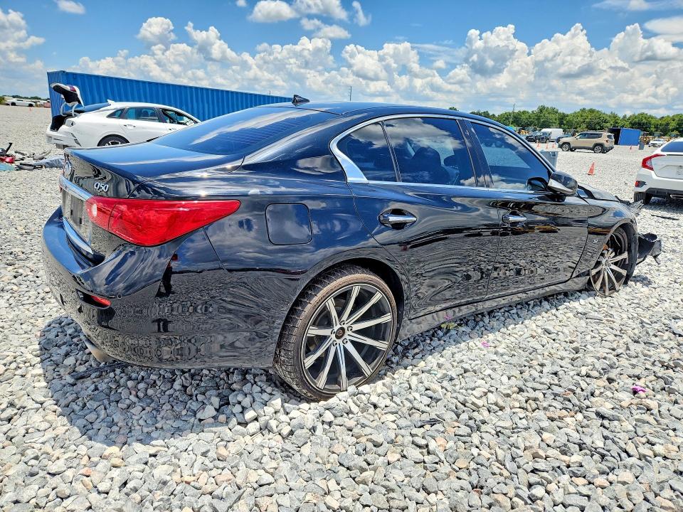 56690976 :رقم المزاد ، JN1BV7ARXEM681948 vin ، 2014 Infiniti Q50 مزاد بيع