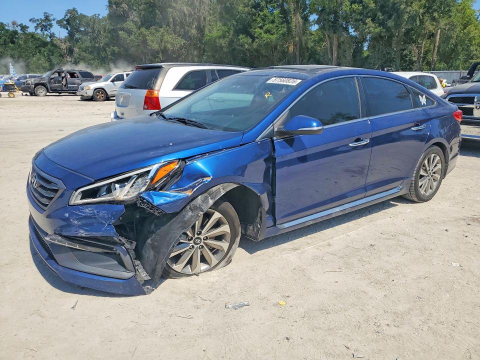 Продажа на аукционе авто 2017 Hyundai Sonata, vin: 5NPE34AF6HH485511, номер лота: 57560826