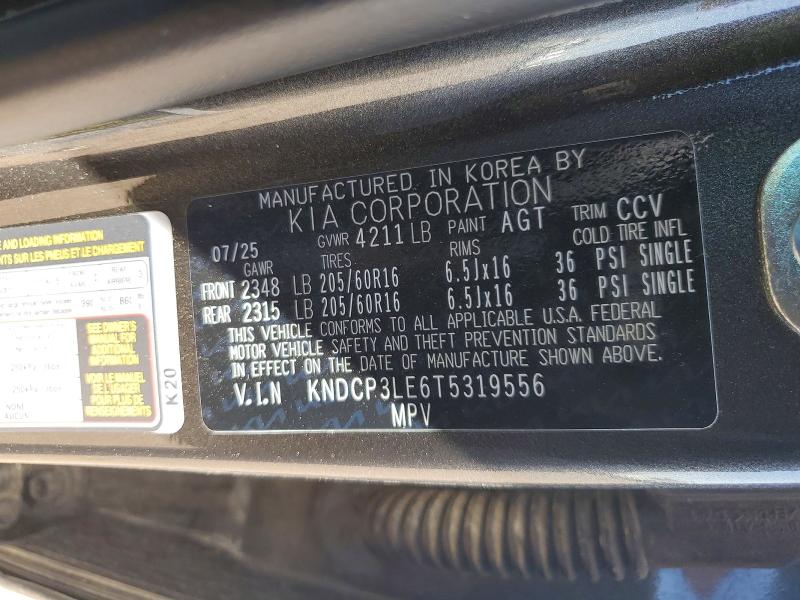 Продажа на аукционе авто 2026 Kia Niro, vin: KNDCP3LE6T5319556, номер лота: 58302316