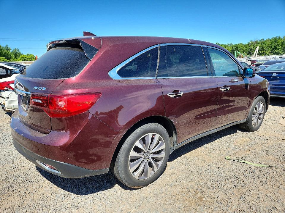 55817346 :رقم المزاد ، 5FRYD4H43GB013051 vin ، 2016 Acura Mdx مزاد بيع