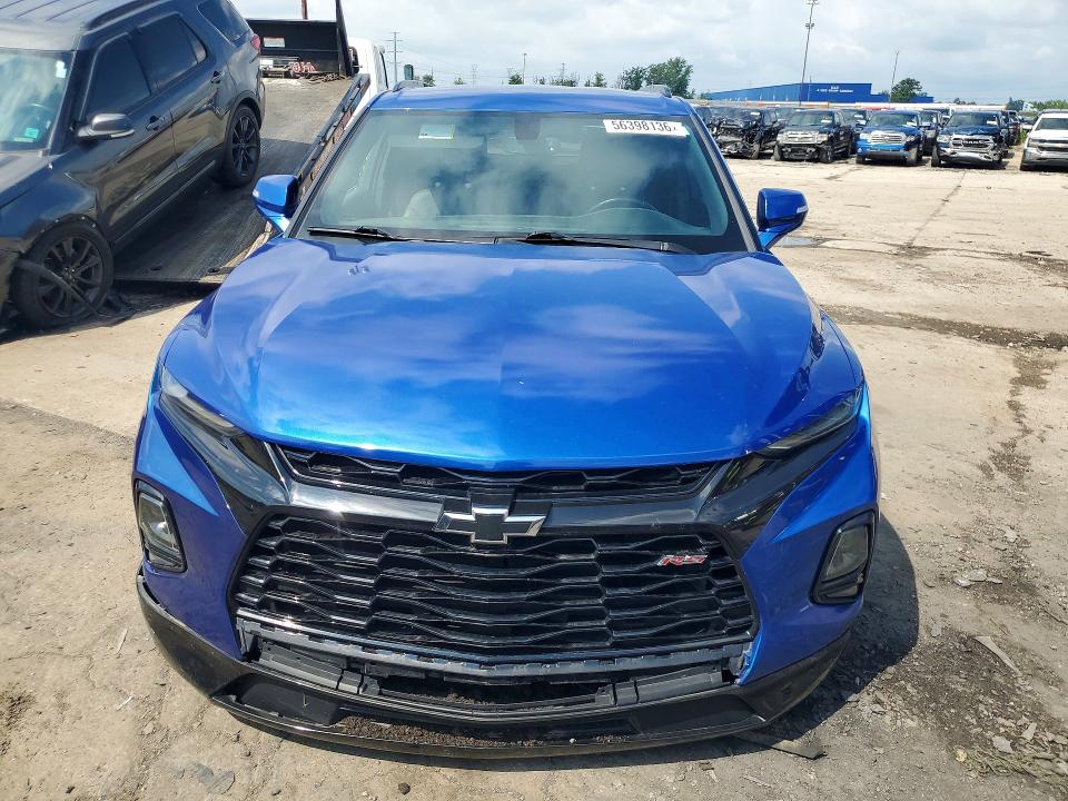 56398136 :رقم المزاد ، 3GNKBERS2KS551991 vin ، 2019 Chevrolet Blazer مزاد بيع