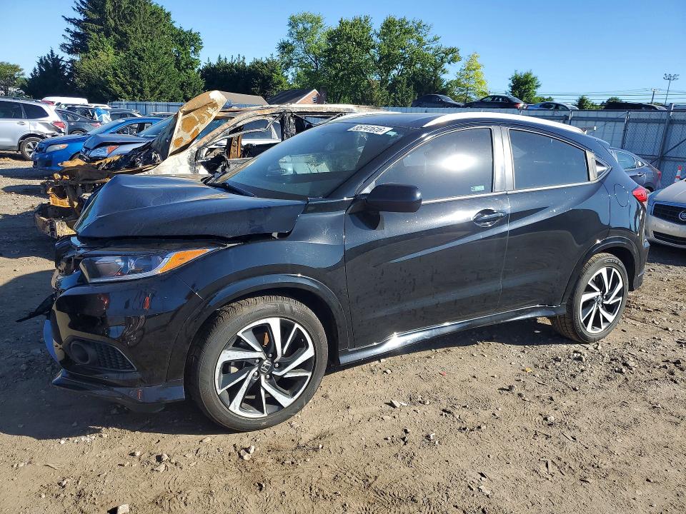 55741616 :رقم المزاد ، 3CZRU6H16KG717040 vin ، 2019 Honda Hr-v مزاد بيع