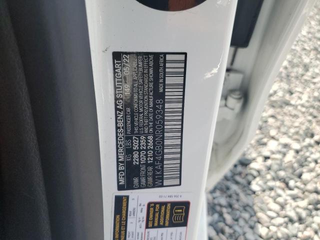 Продаж на аукціоні авто 2022 Mercedes-benz C, vin: W1KAF4GB0NR059348, номер лоту: 58136106
