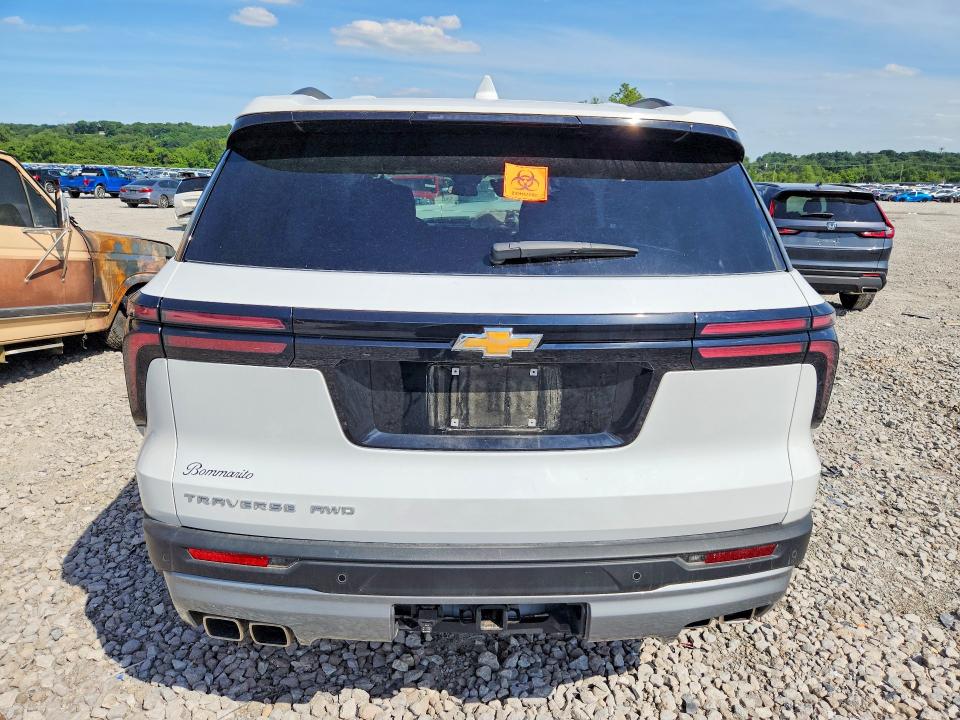 58284206 :رقم المزاد ، 1GNEVGRS4SJ133157 vin ، 2025 Chevrolet Traverse مزاد بيع