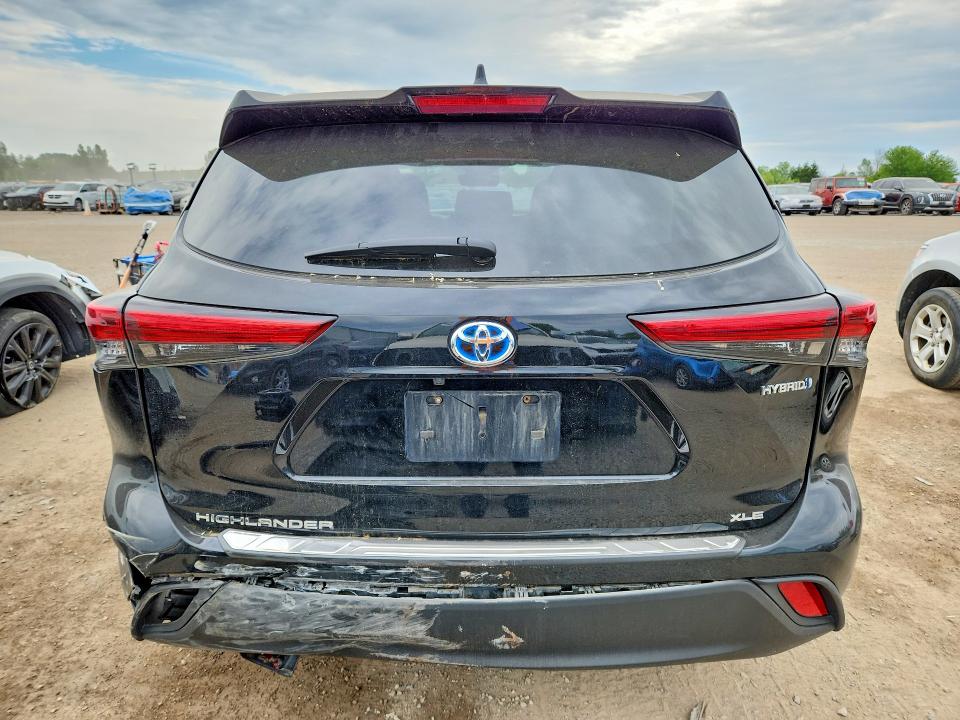 58488966 :رقم المزاد ، 5TDKBRCH4PS570115 vin ، 2023 Toyota Highlander Hybrid مزاد بيع