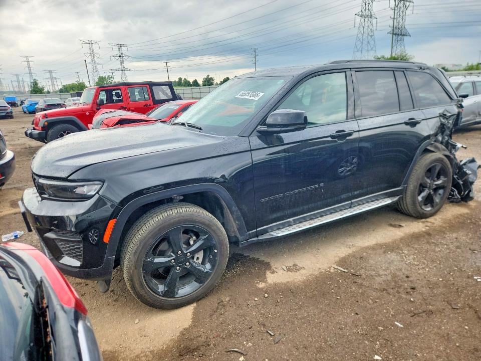55957686 :رقم المزاد ، 1C4RJHAG8SC339055 vin ، 2025 Jeep Grand Cherokee مزاد بيع