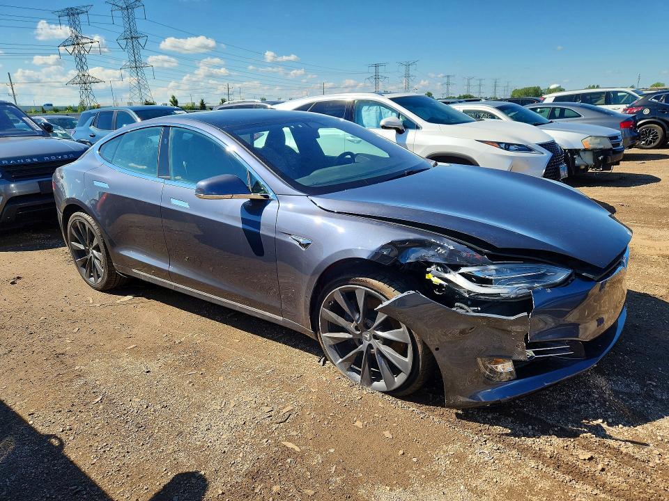 2020 Tesla Model S მანქანა იყიდება აუქციონზე, vin: 5YJSA1E24LF399846, აუქციონის ნომერი: 57915546