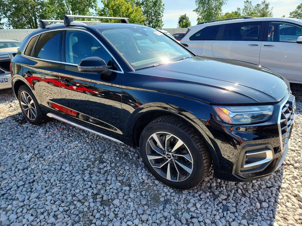 2021 Audi Q5 მანქანა იყიდება აუქციონზე, vin: WA1AAAFY3M2094447, აუქციონის ნომერი: 58058506
